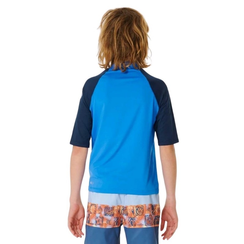 RIP CURL SHOCK UPF S/S-BOY