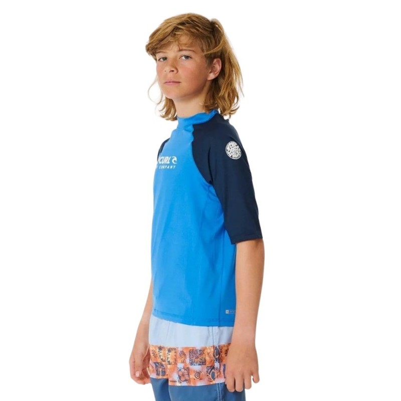 RIP CURL SHOCK UPF S/S-BOY