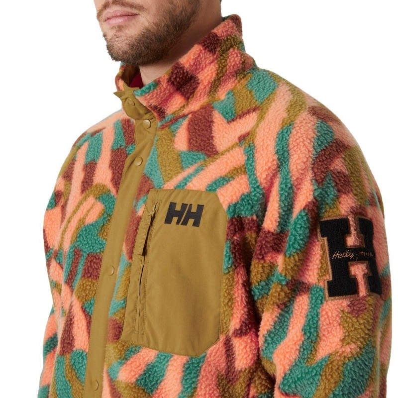 HELLY HANSEN PANORAMA PRINTED PILE SNAP