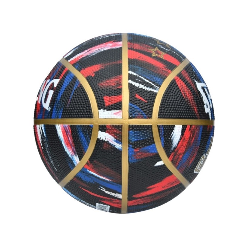 SPALDING HARLEM GLOBETROTTER RUBBER S7