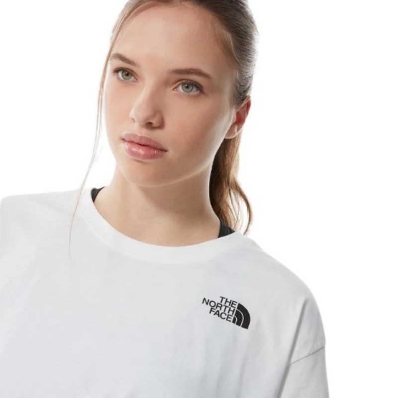 THE NORTH FACE W CROPP SIMPLE DOME TEE