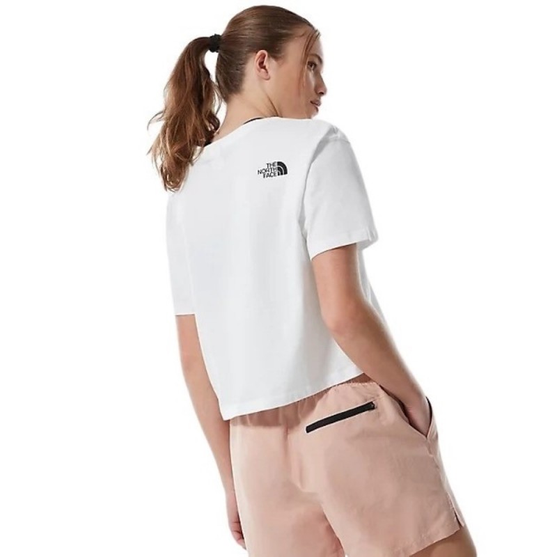 THE NORTH FACE W CROPP SIMPLE DOME TEE